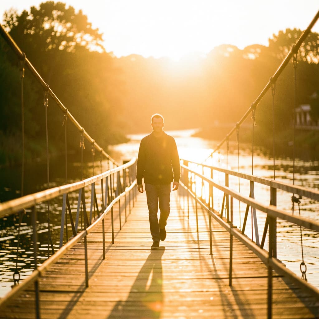 Photorealistic Vision — Cinematic photography with golden hour backlight
